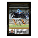NIGEL HAWKE Limited Edition Horse Racer Signed Print - Horse Racing