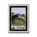 NIGEL HAWKE 2 Limited Edition Horse Racer Signed Print - Horse Racing