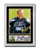 NIGEL SPINK Limited Edition Football Player Signed Print - Football