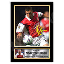 NIGEL WINTERBURN Limited Edition Football Player Signed Print - Football