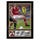 NIGEL WINTERBURN 2 Limited Edition Football Player Signed Print - Football