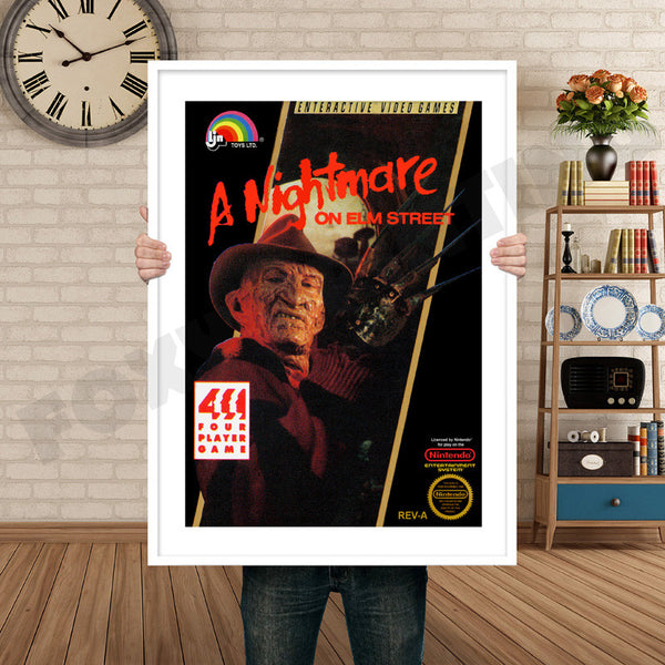 Nightmare on ELM Street Retro Game Inspired Theme Nintendo NES Gaming
