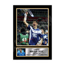NIKOLA ZIGIC (1) Limited Edition Football Player Signed Print - Football