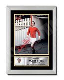 NOBBY STILES (1) Limited Edition Football Player Signed Print - Football