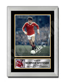 NORMAN WHITESIDE 2 Limited Edition Football Player Signed Print - Football