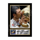 NOVAK DJOKOVIC (1) Limited Edition Tennis Player Signed Print - Tennis
