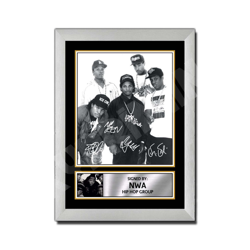 NWA FULLY SIGNED (1) Limited Edition Music Signed Print