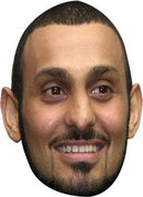 Prince Naseem Hamed BOXER Celebrity Face Mask Fancy Dress Cardboard Costume Mask