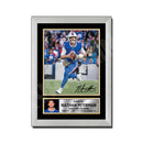 Nathan Peterman 1 Limited Edition Football Signed Print - American Footballer