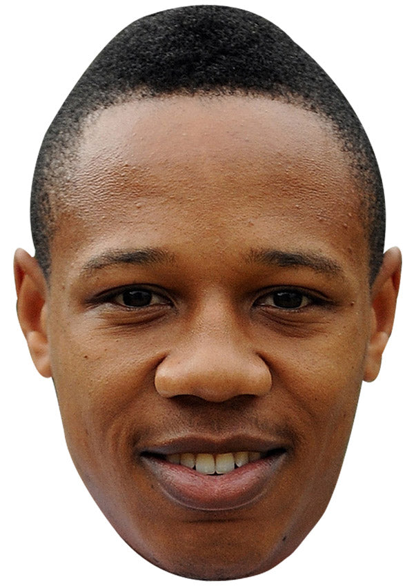 NATHANIEL CLYNE JB - Footballer Fancy Dress Cardboard Celebrity Party Face Mask