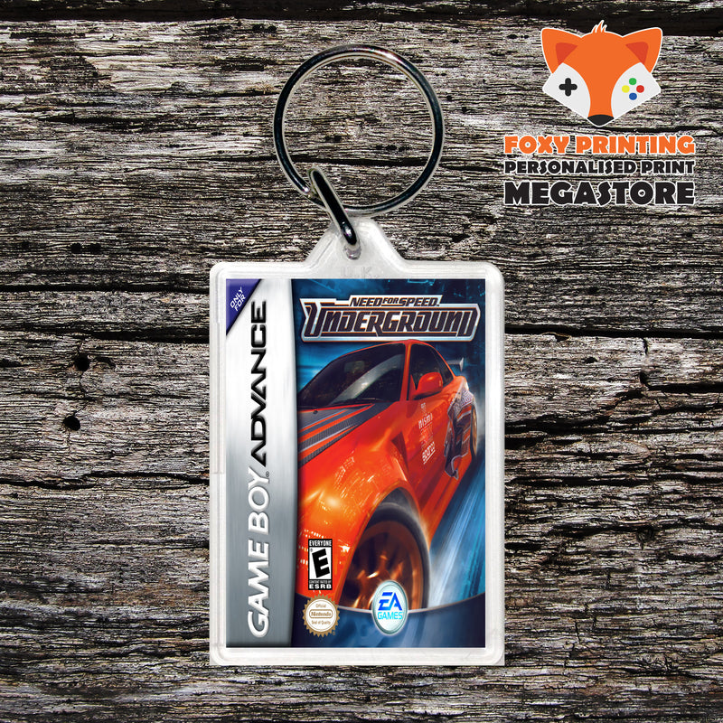 Need For Speed - Underground Retro Gaming Keyring