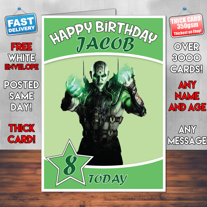 Personalised Birthday Card