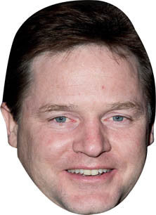 Nick Clegg UK Politician Face Mask FANCY DRESS BIRTHDAY PARTY FUN STAG
