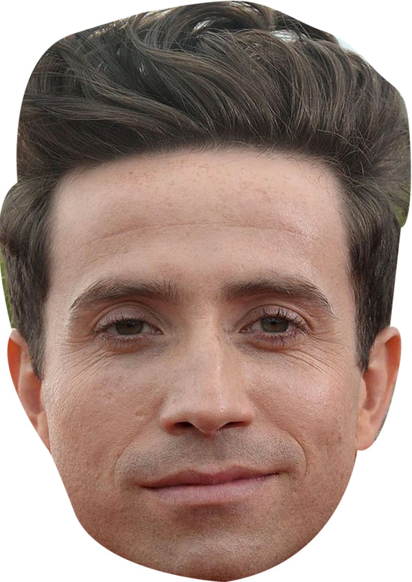 Nick Grimshaw Face Mask – Fancy Dress Cardboard Costume Mask