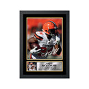 Nick Chubb Limited Edition Football Signed Print - American Footballer