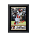 Nick Chubb 2 Limited Edition Football Signed Print - American Footballer