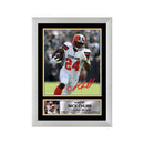 Nick Chubb 2 Limited Edition Football Signed Print - American Footballer