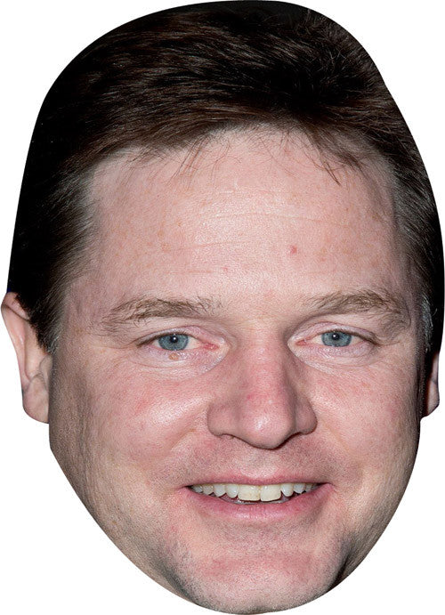 Nick Clegg -2- NEW 2017 Face Mask Politician Royal Government Party Face Mask