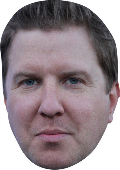Nick Swardson Face Mask – Fancy Dress Cardboard Costume Mask