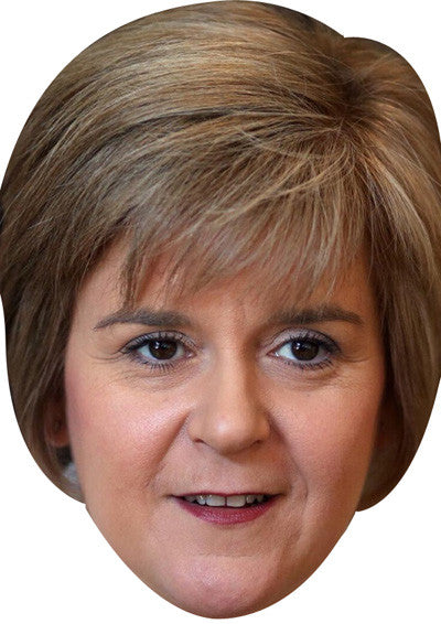 Nicola Sturgeon Face Mask – Fancy Dress Cardboard Costume Mask