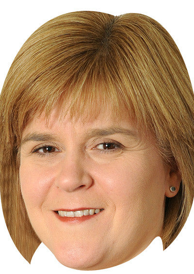 Nicola Sturgeon POLITICIANS 2018 Celebrity Face Mask Fancy Dress Cardboard Costume Mask