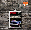 Nigel Mansell's World Championship Racing Game Inspired Retro Gaming Keyring