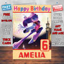 Personalised Nights Journey Of Dreams Inspired Style Game Kids Inspired Birthday Card (SA)