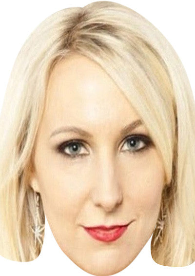 Nikki Glaser Face Mask – Fancy Dress Cardboard Costume Mask