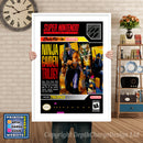 Ninja Gaiden Trilogy Super Nintendo GAME INSPIRED THEME Retro Gaming Poster A4 A3 A2 Or A1