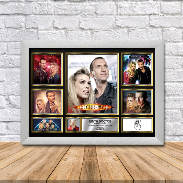 Ninth Doctor Who Printed Signature Print
