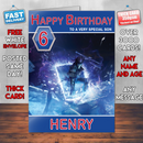 Personalised Nithral Gwent The Witcher Card Game Inspired Style Game Kids Inspired Birthday Card (SA)