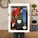 Nobunagas Ambition Retro GAME INSPIRED THEME Nintendo NES Gaming A4 A3 A2 Or A1 Poster Art 423