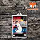 Nolan Ryan's Baseball Game Inspired Retro Gaming Keyring