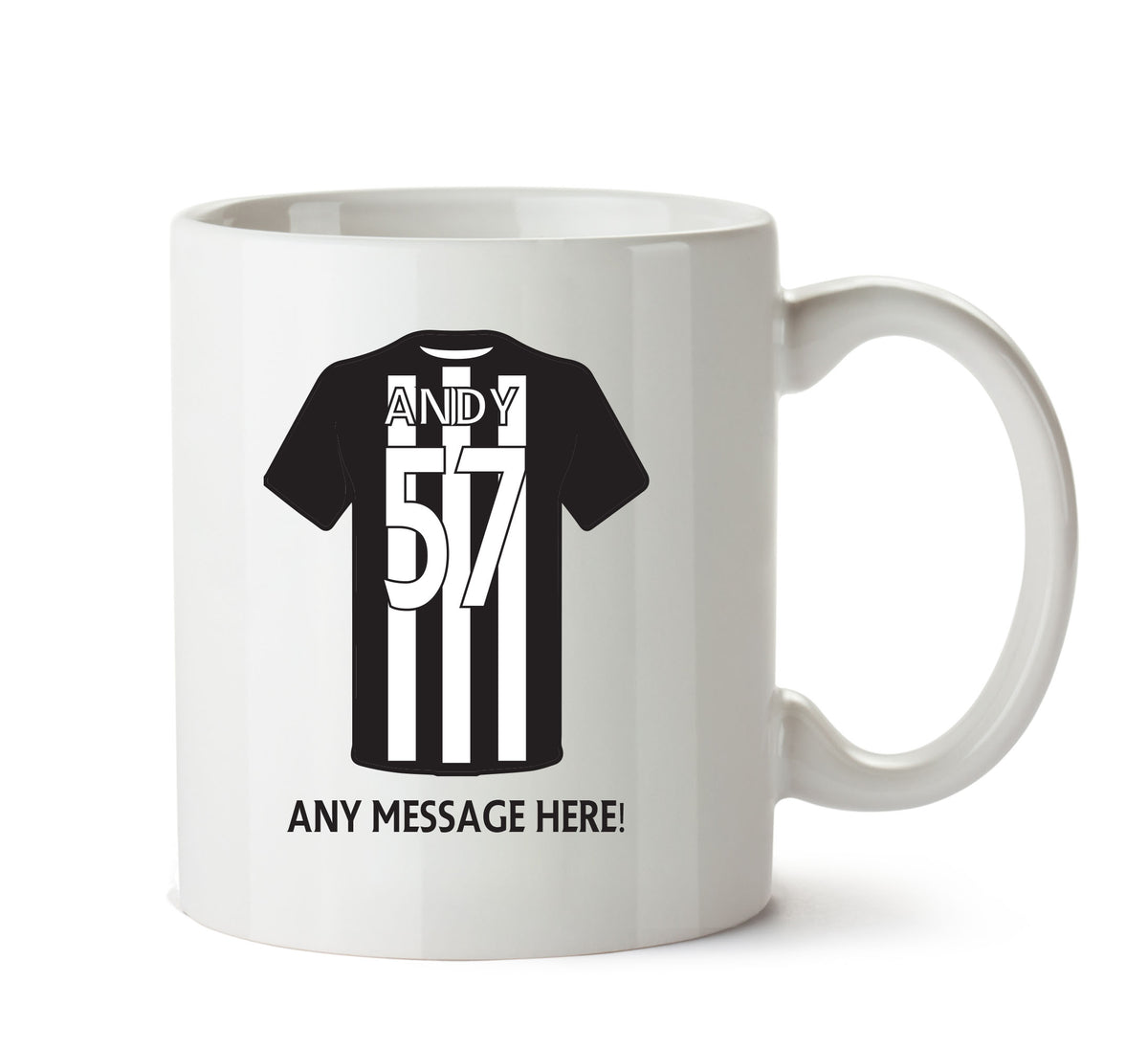 Notts County INSPIRED Football Team Mug Personalised Mug – printed mug product image 1