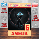 Personalised Nyx Quake Champions Inspired Style Game Kids Inspired Birthday Card (SA)