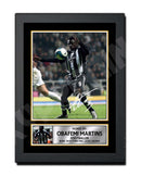 OBAFEMI MARTINS 2 Limited Edition Football Player Signed Print - Football
