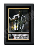 OBAFEMI MARTINS (1) Limited Edition Football Player Signed Print - Football