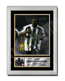 OBAFEMI MARTINS (1) Limited Edition Football Player Signed Print - Football