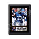 ODELL BECKHAM JR (1) Limited Edition Football Signed Print - American Footballer