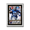 ODELL BECKHAM JR (1) Limited Edition Football Signed Print - American Footballer