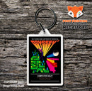 ODYSSEY 2 COMPUTER GOLF Game Inspired Retro Gaming Keyring