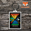 ODYSSEY 2 COSMIC CONFLICT Game Inspired Retro Gaming Keyring