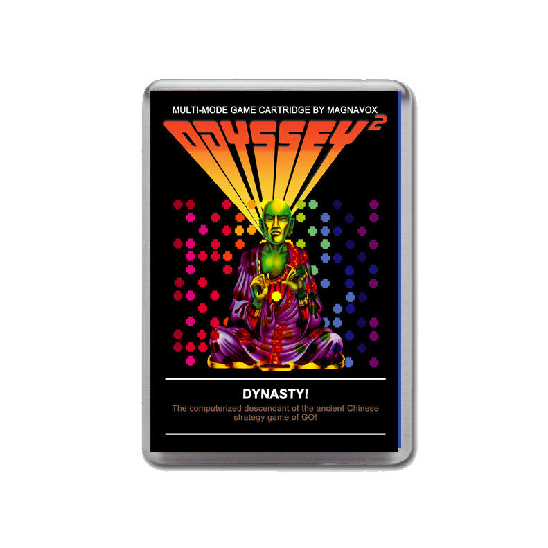 Odyssey 2 Dynasty Game Inspired Retro Gaming Magnet