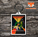 ODYSSEY 2 INVADERS FROM HYPERSPACE Game Inspired Retro Gaming Keyring