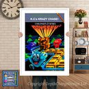 ODYSSEY 2 K C KRAZYCHASE ODYSSEY GAME INSPIRED THEME Retro Gaming Poster A4 A3 A2 Or A1