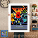 ODYSSEY 2 K C MUNCHKIN ODYSSEY GAME INSPIRED THEME Retro Gaming Poster A4 A3 A2 Or A1