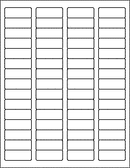 60 X Personalised Address Labels, Mailing Labels (1.75" X 0.666")