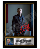 OLIVER BIERHOFF Limited Edition Football Player Signed Print - Football