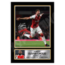 OLIVIER GIROUD Limited Edition Football Player Signed Print - Football