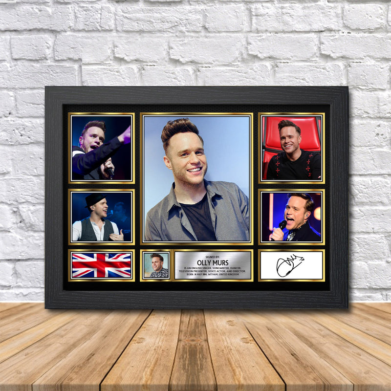 Olly Murs Limited Edition Signed Print